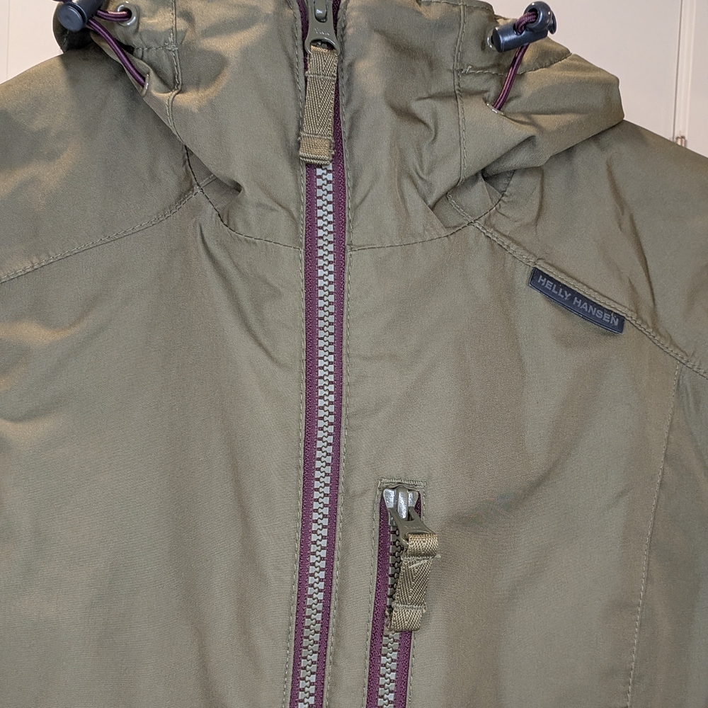 Helly Hansen Long Belfast Waterproof Hooded Jacke… - image 4